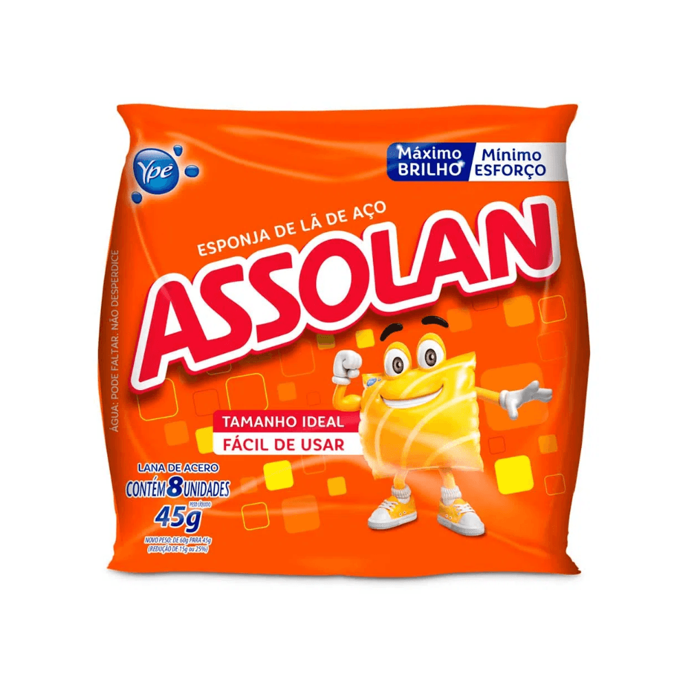 Lã de Aço Assolan 45g